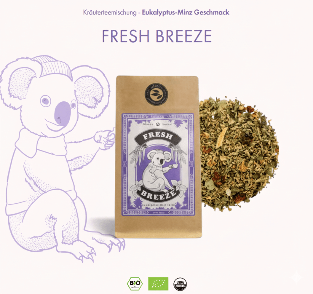 Kopfwohl - "Fresh Breeze" Kräuterteemischung - Kopfwohl